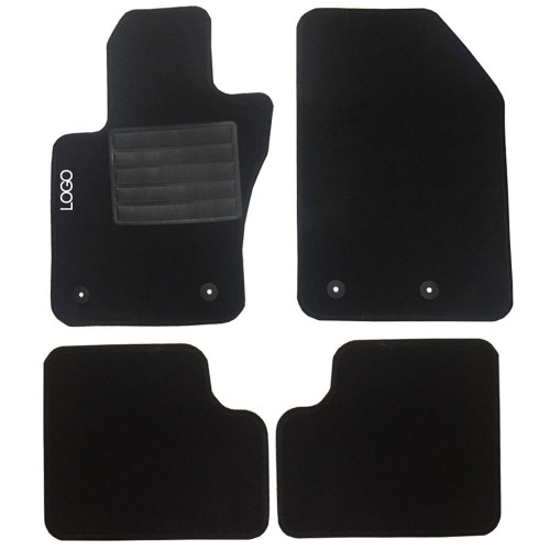 TAPPETINI AUTO IN MOQUETTE PER JEEP RENEGADE CON 4 CLIP DI FISSAGGIO CON INTERASSE 18CM TAPPETINI AUTO IN MOQUETTE PER JEEP RENEGADE CON 4 CLIP DI FISSAGGIO CON INTERASSE 18CM